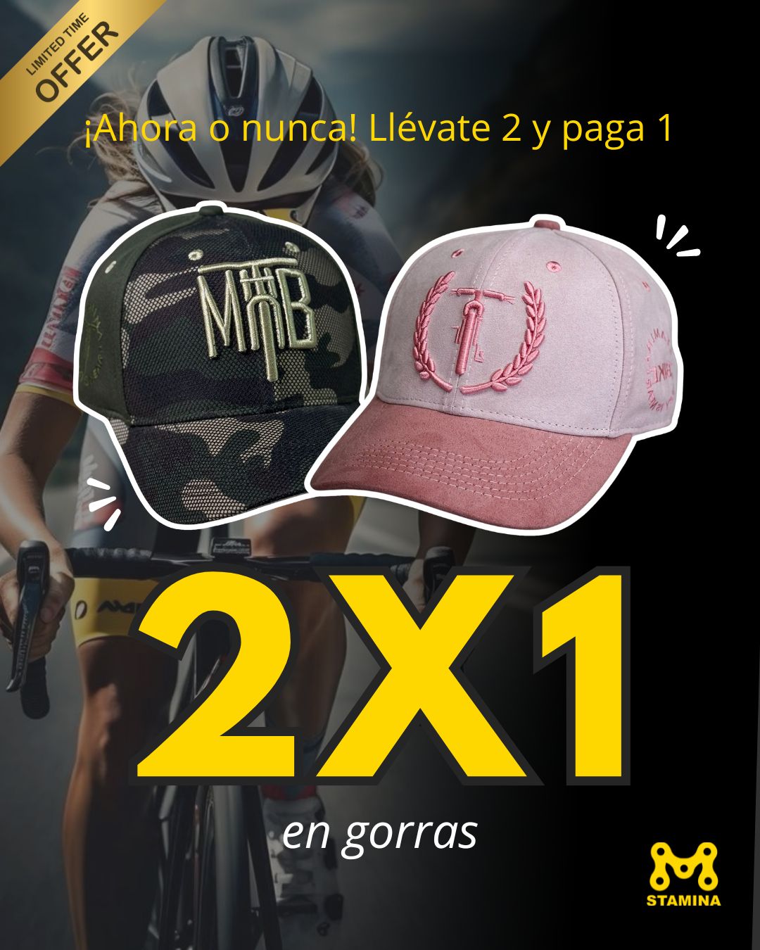 PROMO 2x1 GORRA