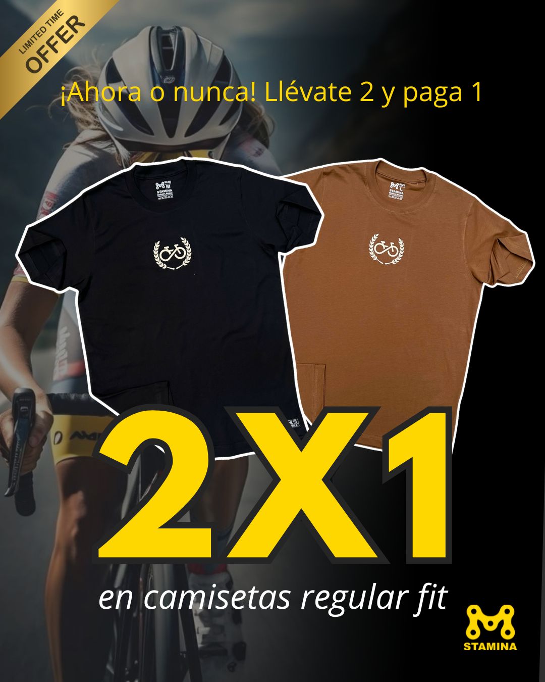PROMO 2X1 EN REGULAR FIT