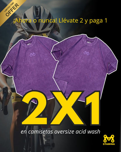 PROMO 2X1 OVERSIZE ACID WASH